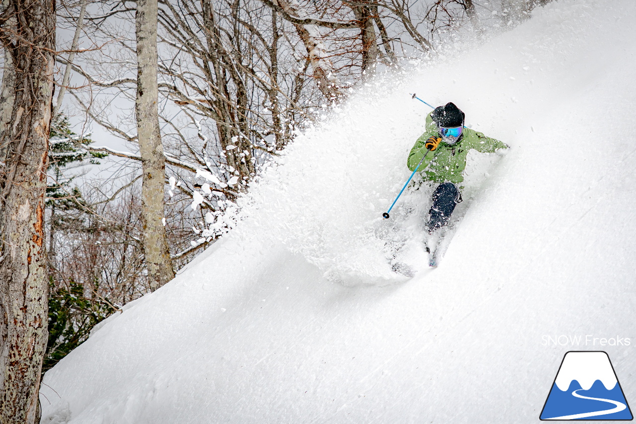 サッポロテイネ｜今シーズンは春セッション！プロスキーヤー・谷藤昌司さんと滑る１日。まさかのパウダー？！